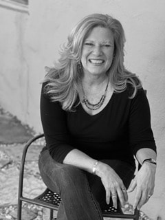 Black and white portrait